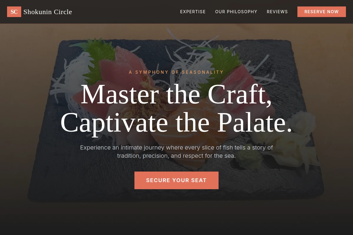 Omakase Japanese Food